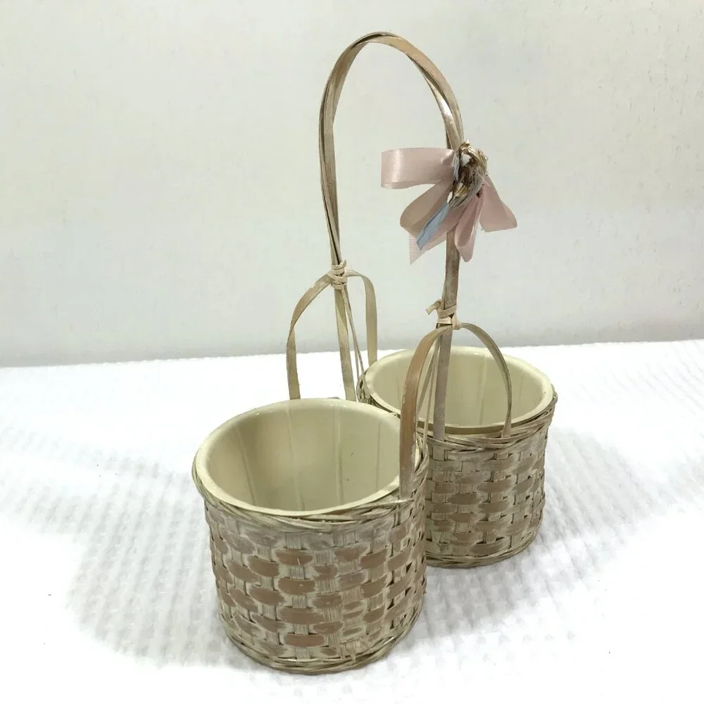 Vintage Basket Planter